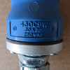 Hubbell 430C9W Watertight Connector 30A 3PH 3P 4W 250VAC Blue - Used