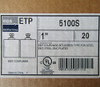 EGS ETP 5100S 1" Set Screw Type EMT Coupling Box of 20 - New In Box