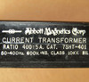 Abbott Magnetics 7SHT-401 Current Transformer 400:5A 600V - Used