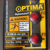 Bussmann Optima OPM-CC 30A 3P 600V Class CC Fuse Block- Used