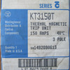 Westinghouse KT3150T Thermal Magnetic Trip Unit  3 Pole 150 Amp - New In Box