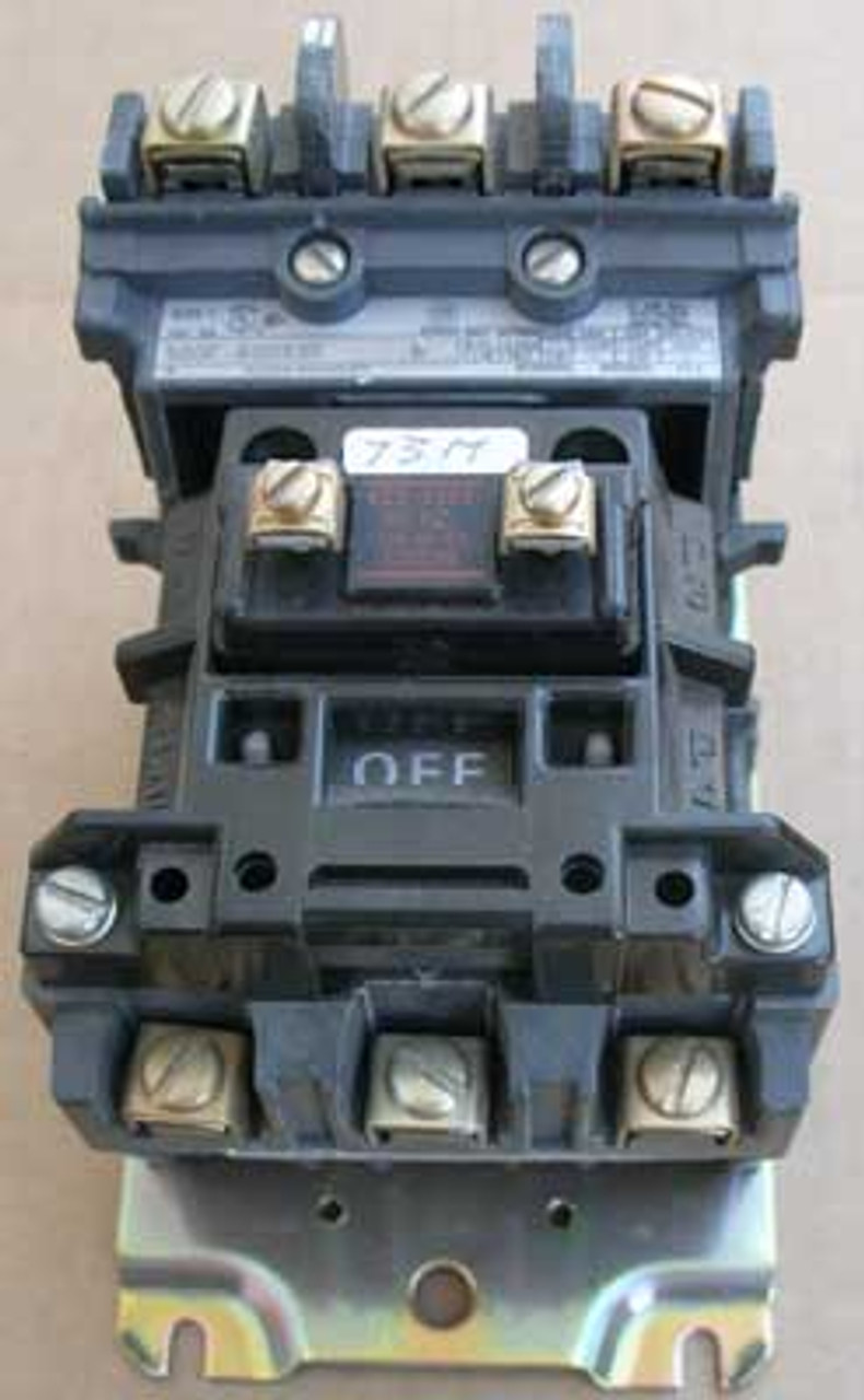Allen-Bradley 500F-BOD930 Size 1 Contactor 27 Amp 3 Pole 120VAC - Used