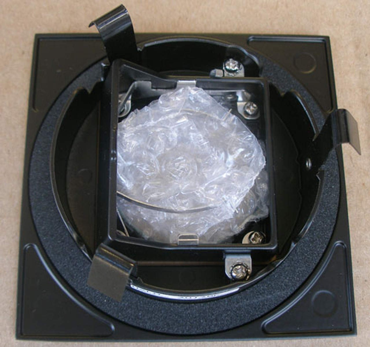 Cooper 3013-BK 3" Low Voltage Housing Die Cast Square Adjustable Gimbal in Black - New