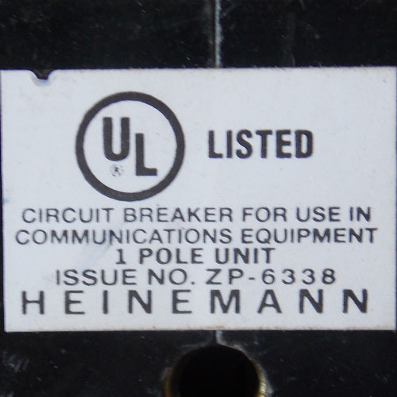 Heinemann GJ1P-B99MEDU-W 200 Amp 160VDC Circuit Breaker - New