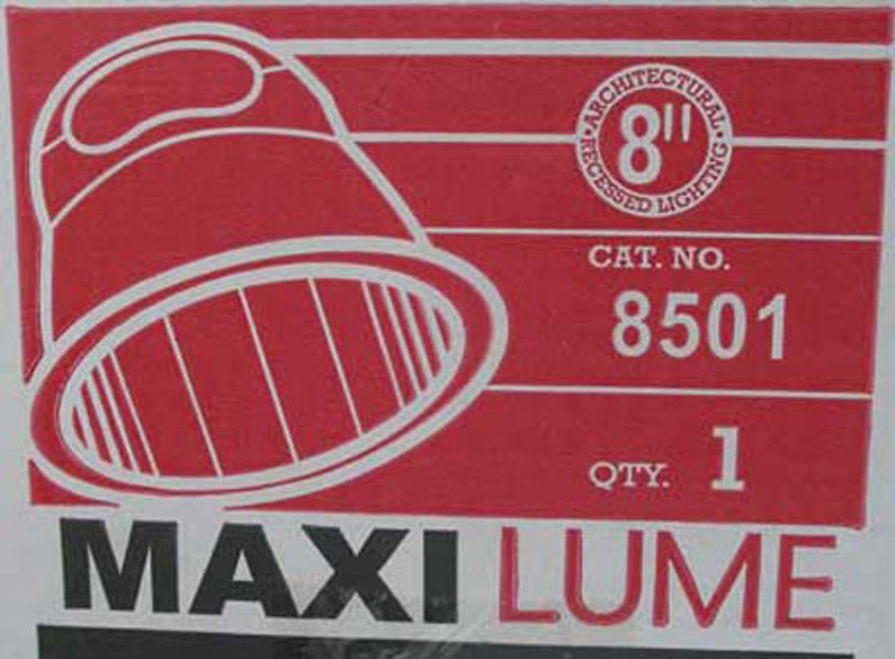 Maxilume 8501-CL 8" Architectural Horizontal CFL Trim Reflector - New