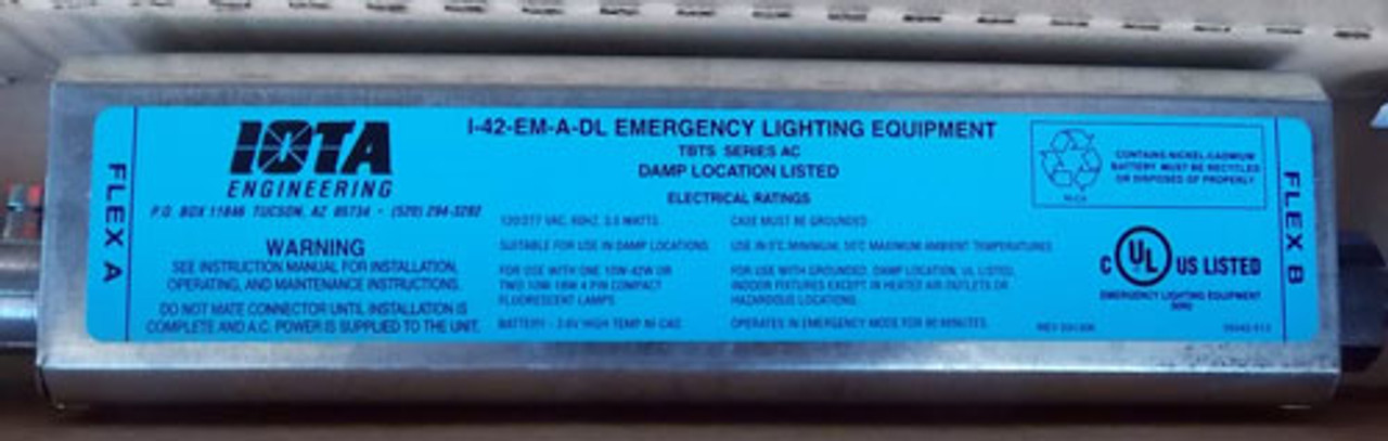 Omega Lighting OM826PLT 26W 120/277V Lighting Fixture Fluorescent Lamp - New