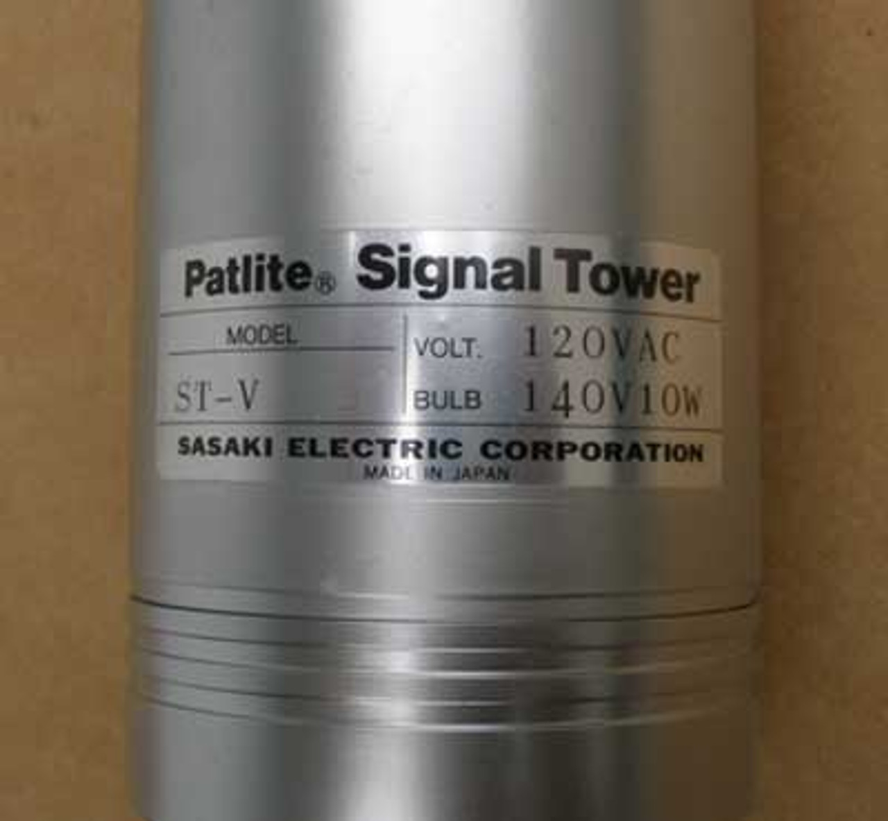 Patlite Signal Tower ST-212V Red Amber 120 VAC - New