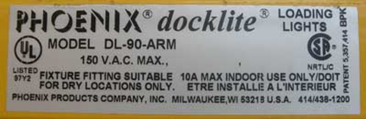 Phoenix DockLite DL-90-ARM 90" Single Strut Modular Arm - New