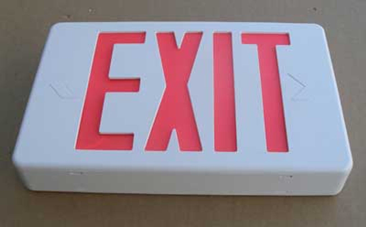 Rexel RX3RWE 120/277VAC Emergency LED Exit Sign