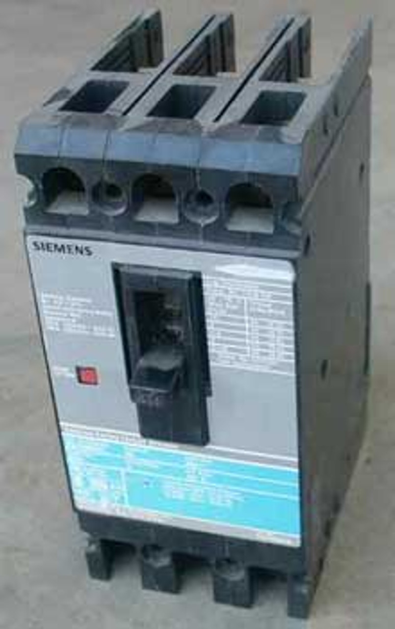 Siemens ED43B040 3 Pole 40 Amp 480VAC MC Circuit Breaker - Used