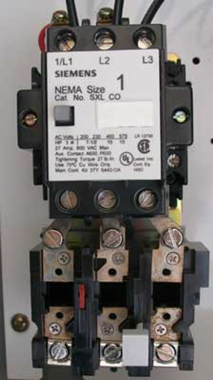 Siemens SCF C20 Size 1 Combo Starter 3PH 27A 600V Nema 12/3R - New