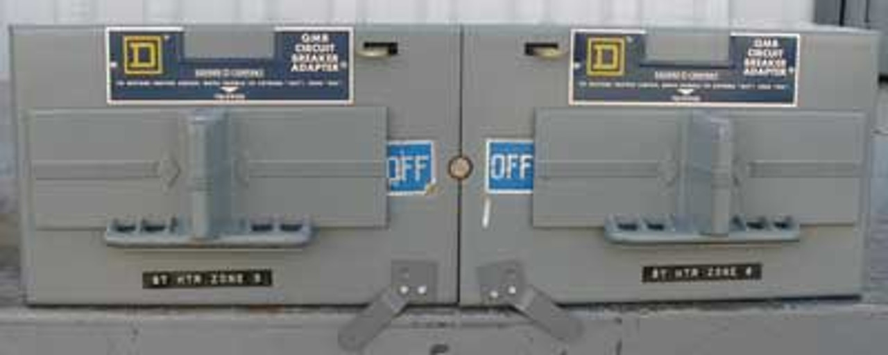 Square D QMB-FA-3T 100A 600V Circuit Breaker Adaptor-30 & 40A Breakers