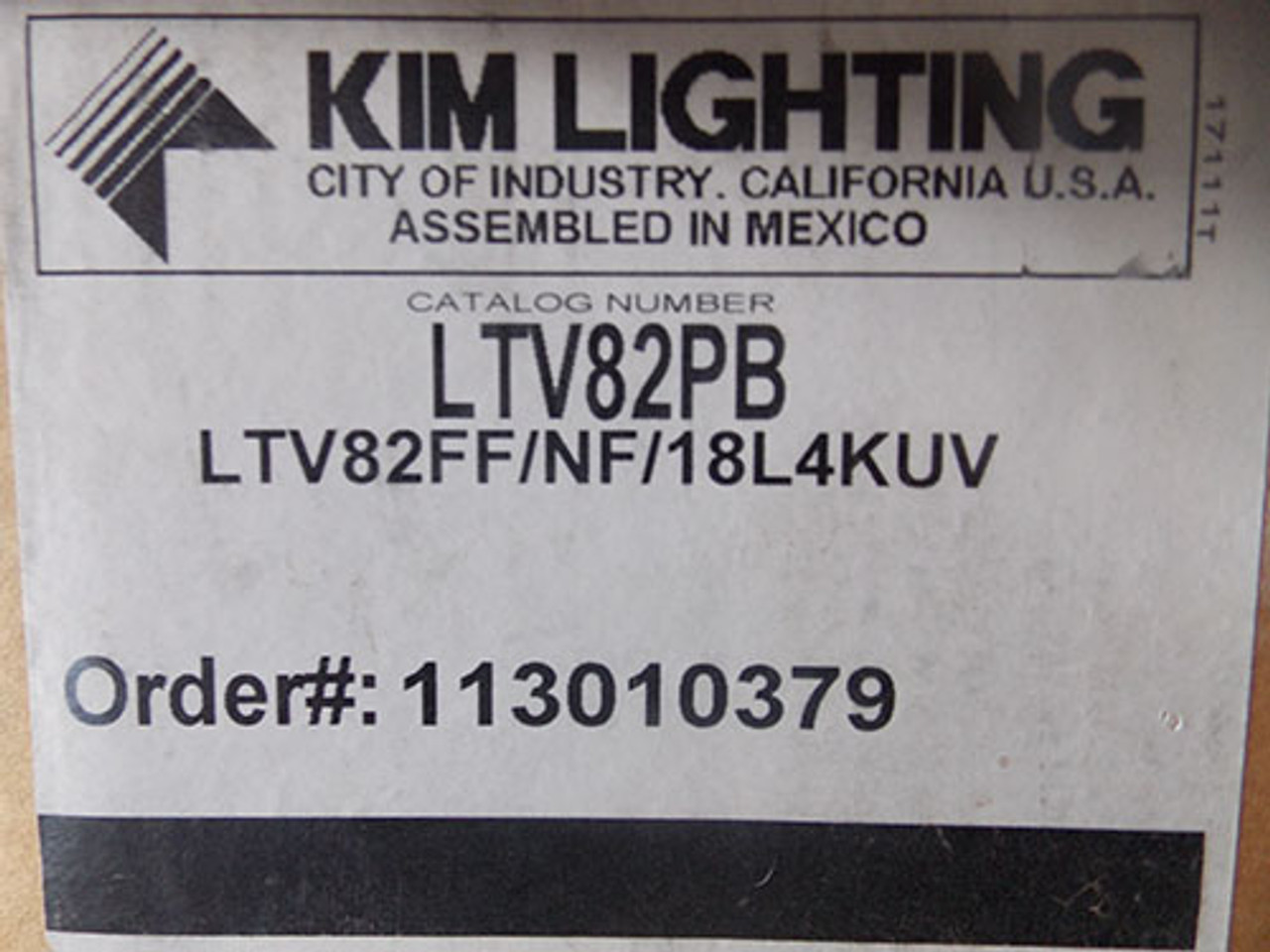 Kim Lighting LTV82PB Lightvault 8 Flat Frame, 23W 120/208/240/277V - New