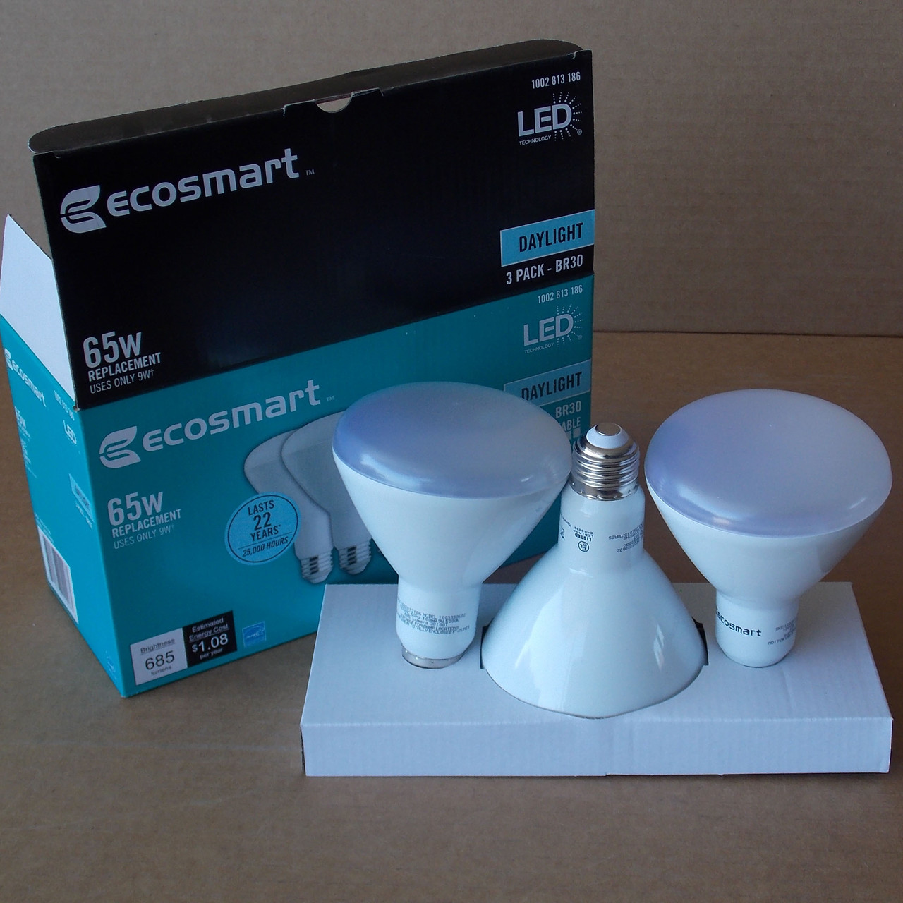 ecosmart led br30 65w