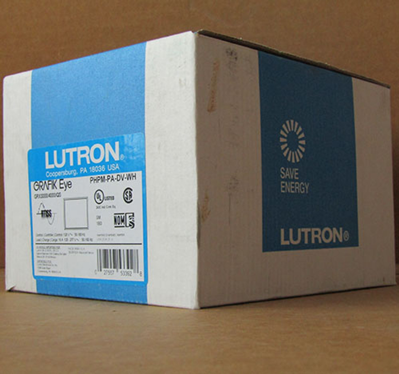 Lutron PHPM-PA-DV-WH Grafik Eye Phase Adaptive Power Module GRX3000/4000/QS - New