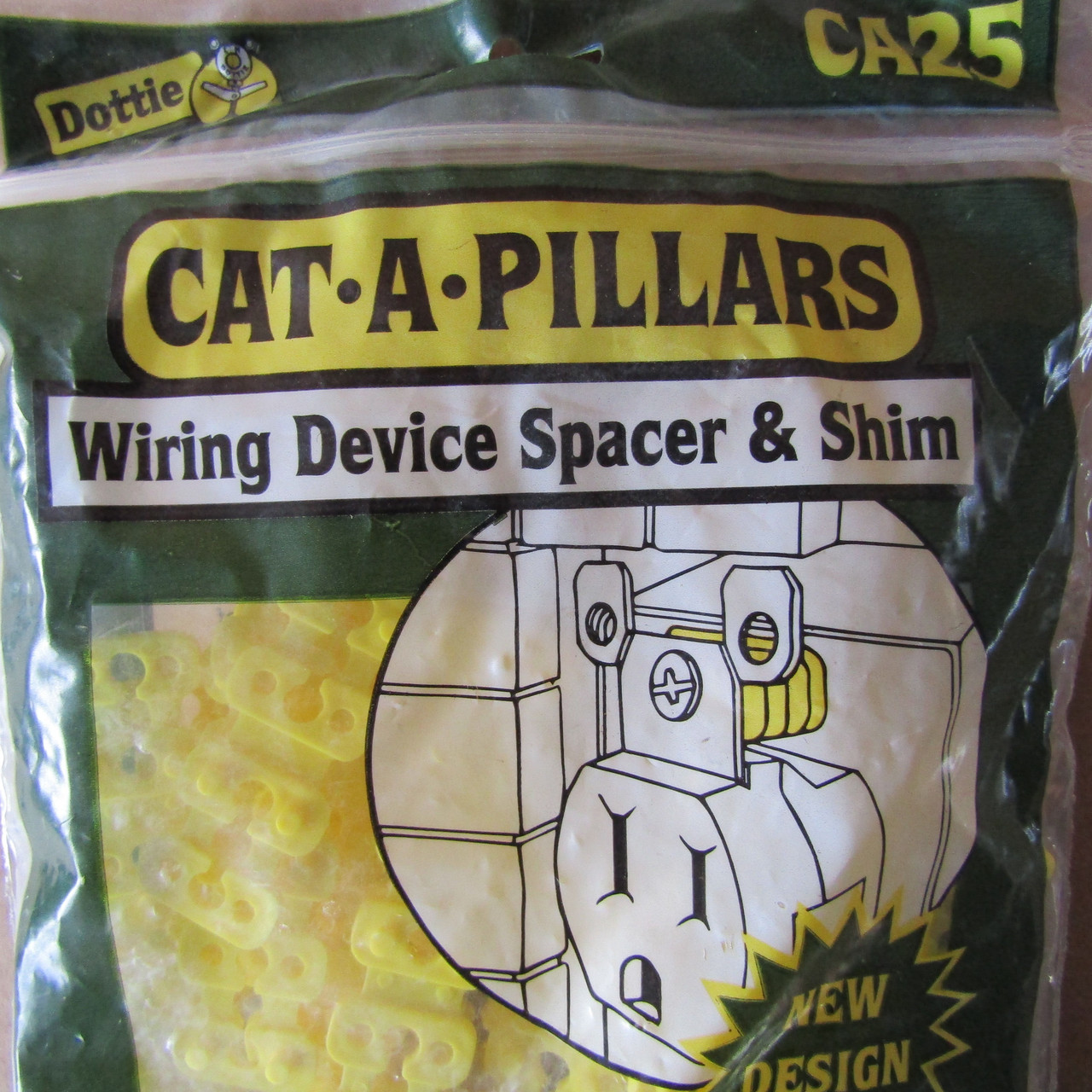 Dottie CA25 Cat-A-Pillars Spacer&Shim [Lot of 2 Bags (25/bag)] - New In Package