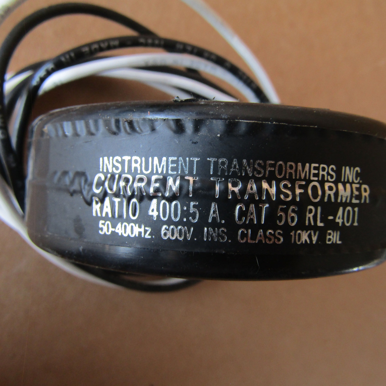 Instrument Transformers 56RL-401 Current Transformer 400:5A 600V - Used