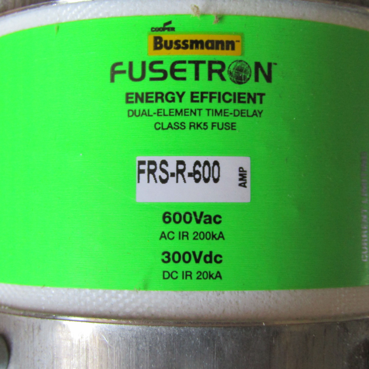 Bussmann FRS-R-600 600 Amp 600VAC Class RK5 Fuse - New In Box