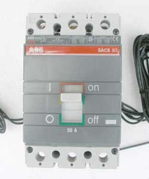 ABB S3N030TWAS4 3 Pole, 30 Amp, 600 VAC, Circuit Breaker - New