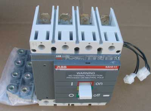 ABB S3N150TW-4NA/AP 150 Amp 4 Pole 600V Circuit Breaker - New