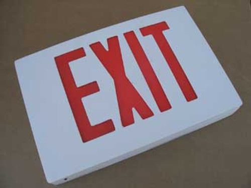 Best Lighting KXTE - Cast Aluminum LED Exit Sign - New