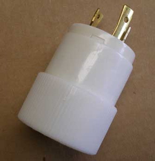 Bryant 70530-NP 2 Pole 3 Wire 30 Amp Locking Attachment Plug (10 Pc) - New