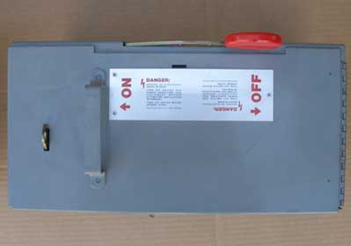 Cutler Hammer EESWR320030SB2 30 Amp 3 Pole 240 VAC Fusible Panel Switch - Used