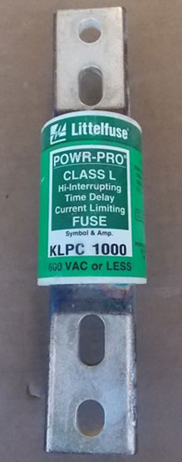 Littelfuse POWR-PRO KLPC 1000A 600VAC Class L Hi-Interrupting Time Delay Fuse