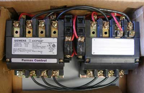 Siemens 43CP32AD Size 0 Reversing Contactor 3 PH 208V Open - New