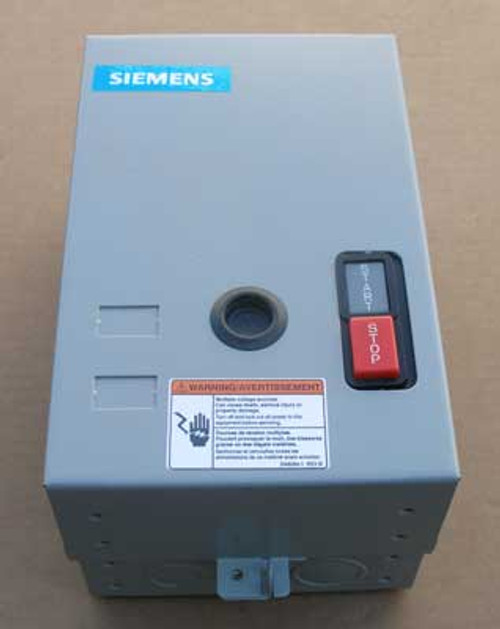 Siemens LEN01B006120A 20A 6P 120V Lighting Contactor N1 with On/Off Switch - New
