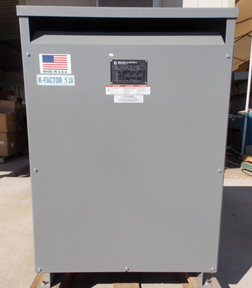 Square D EE112T1814 K-Factor 112.5 KVA 480 to 480Y/277V 3PH Transformer N1 - New