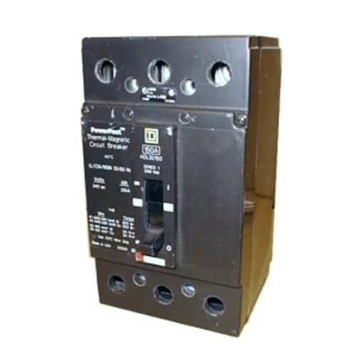 Square D KDL32150 3 Pole 150 Amp 240VAC Circuit Breaker - Used