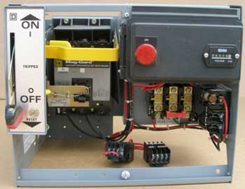 Square D Model 5 Size 1 Nema 7 Amp 600 Volts Motor Control Bucket - Used