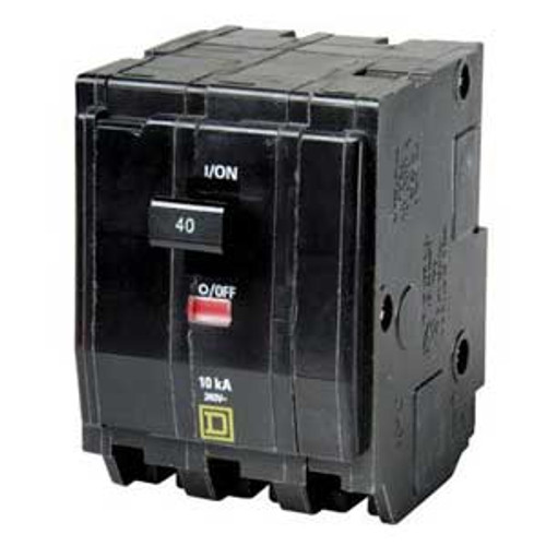 Square D QO315 3 Pole 15 Amp 240VAC Circuit Breaker New Style - New