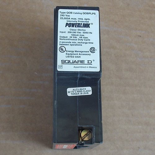 Square D QOBPLPS Power Supply - Powerlink  Bolt On Circuit Breaker - New