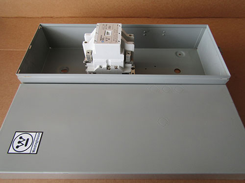 Westinghouse A202K3CA Lighting Contactor 100 Amp 3P 480V Model J, Nema 1 - Used