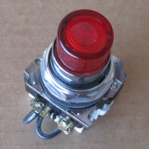 Eaton 10250T/91000T/E34 Pushbutton Illuminated Lens Red 120V - New