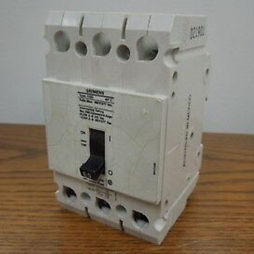 Siemens CQD360 3 Pole 60 Amp 480V Circuit Breaker - Used