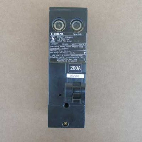 Siemens QN2200 2 Pole 200 Amp 240V Main Circuit Breaker - New