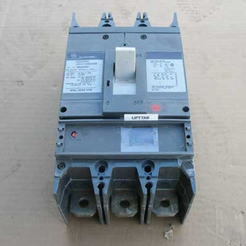 GE SGDA32AT0400 3 Pole 400 Amp 240VAC Circuit Breaker w/ Shunt Trip - Used