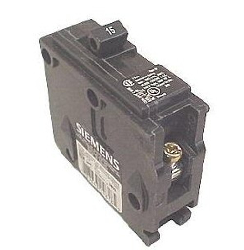 Siemens QA115AFC 1 Pole 15 Amp 120VAC Arc Fault Circuit Breaker - New Pullout