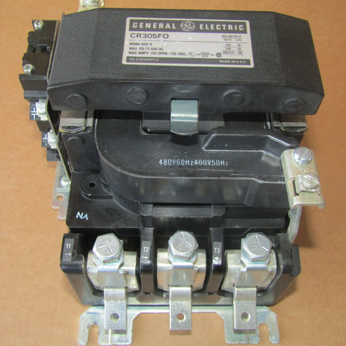 Details about   GE CR305UO**AEA MAGNETIC CONTACTOR NEMA 3 100 AMP 115-120V COIL PRE-OWNED GOOD 