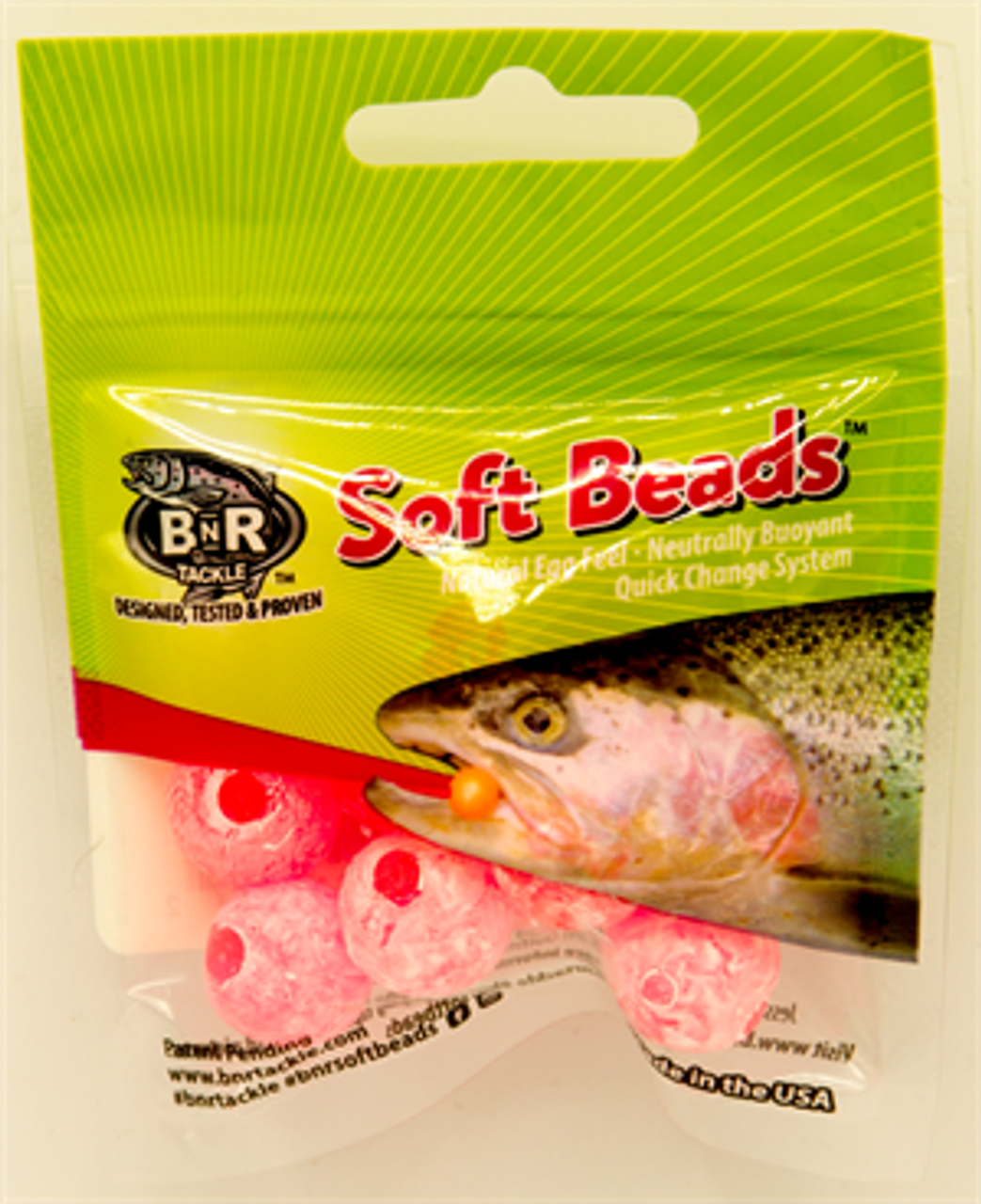 BnR Tackle Soft Beads | Shrimp; 12 mm