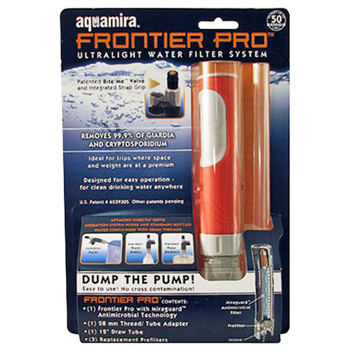 AQUAMIRA FRONTIER PRO ULTRALIGHT WATER FILTER