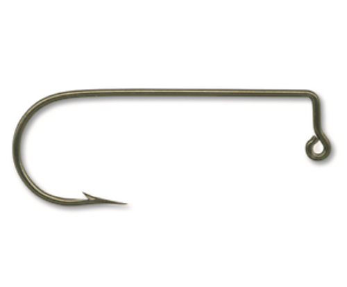 Mustad Tube Double Hook 10 Units Silver