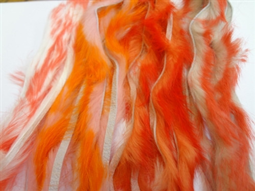 TWO TONE CROSSCUT RABBIT FLESH STRIPS