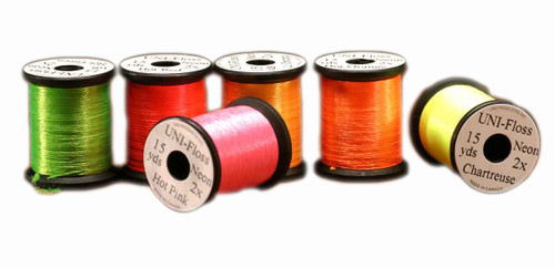 NEON UNI-FLOSS, SINGLE STRAND