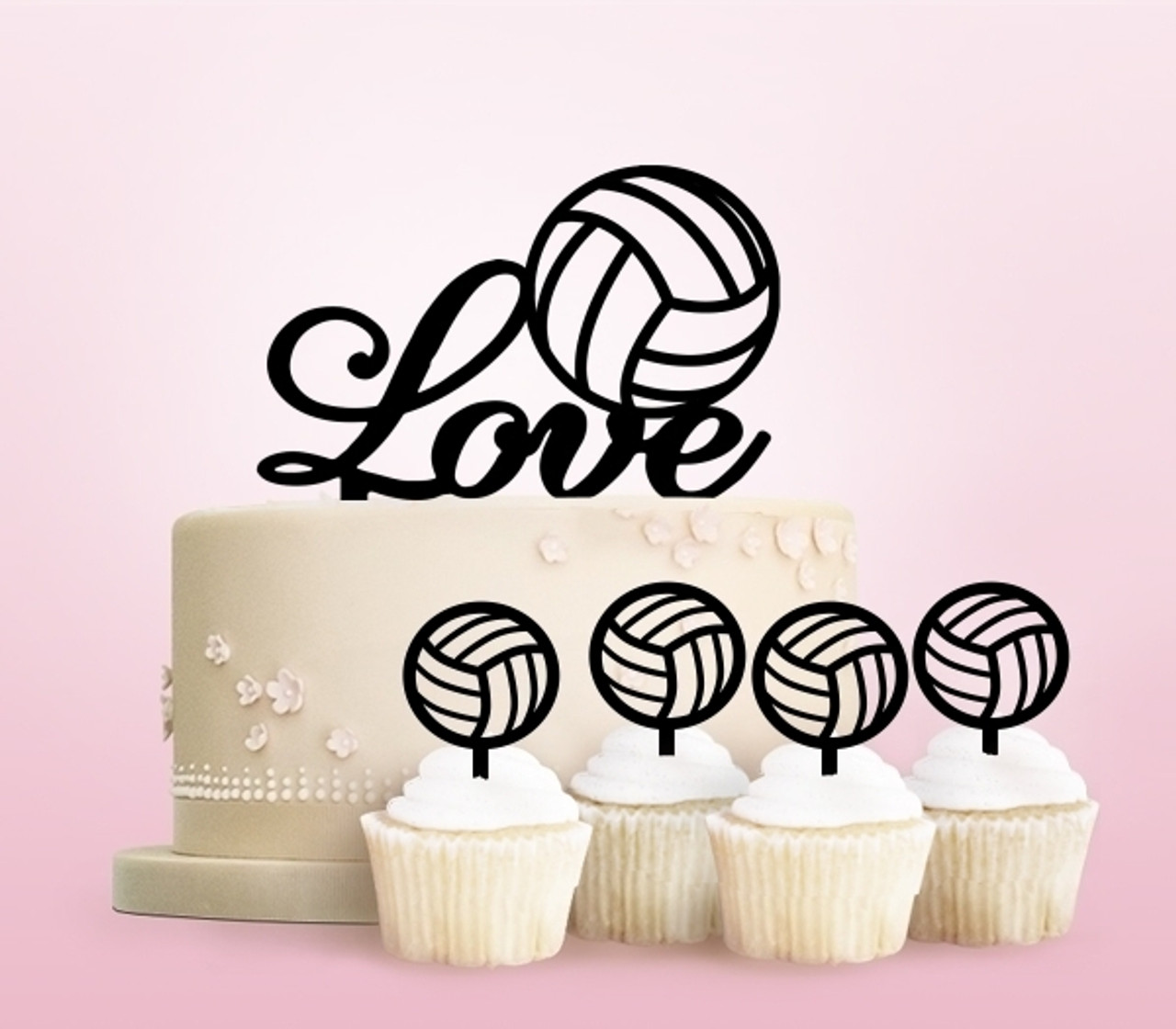 Volleyball Cake - 1101 – Cakes and Memories Bakeshop