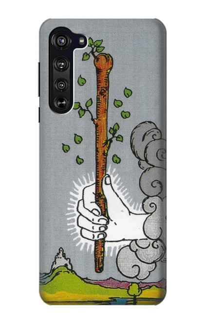 S3723 Tarot Card Age of Wands Case For Motorola Edge