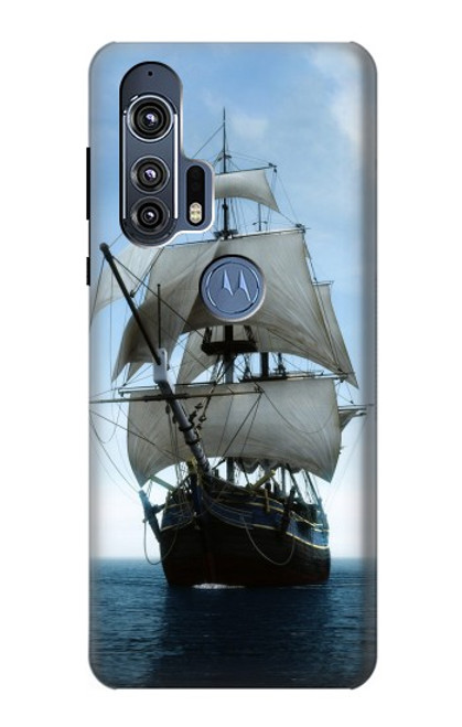 S1096 Sailing Ship in an Ocean Case For Motorola Edge+